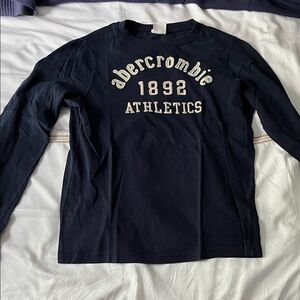 Abercrombie & Fitch Kids Dark Blue Muscle Tee